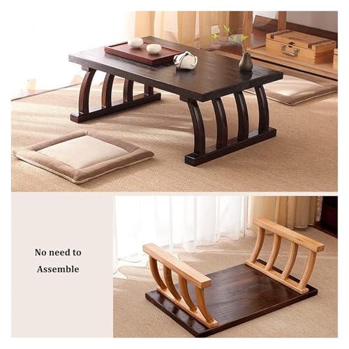 Table tatami pliante pour créer un coin thé zen et vintage