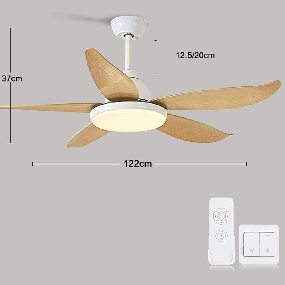 ventilatore a soffitto con telecomando a parete