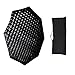 Produktbild Fomito Godox Top Achteckige Softbox 95 cm Bowens-Halterung mit Wabe für Studio-Strobokop-Blitz