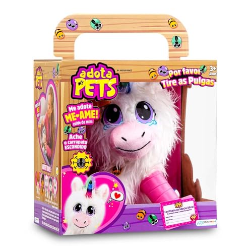 Pelúcia Adota Pets Dreamy com Acessórios Indicado para +3 Anos Multikids – BR1065