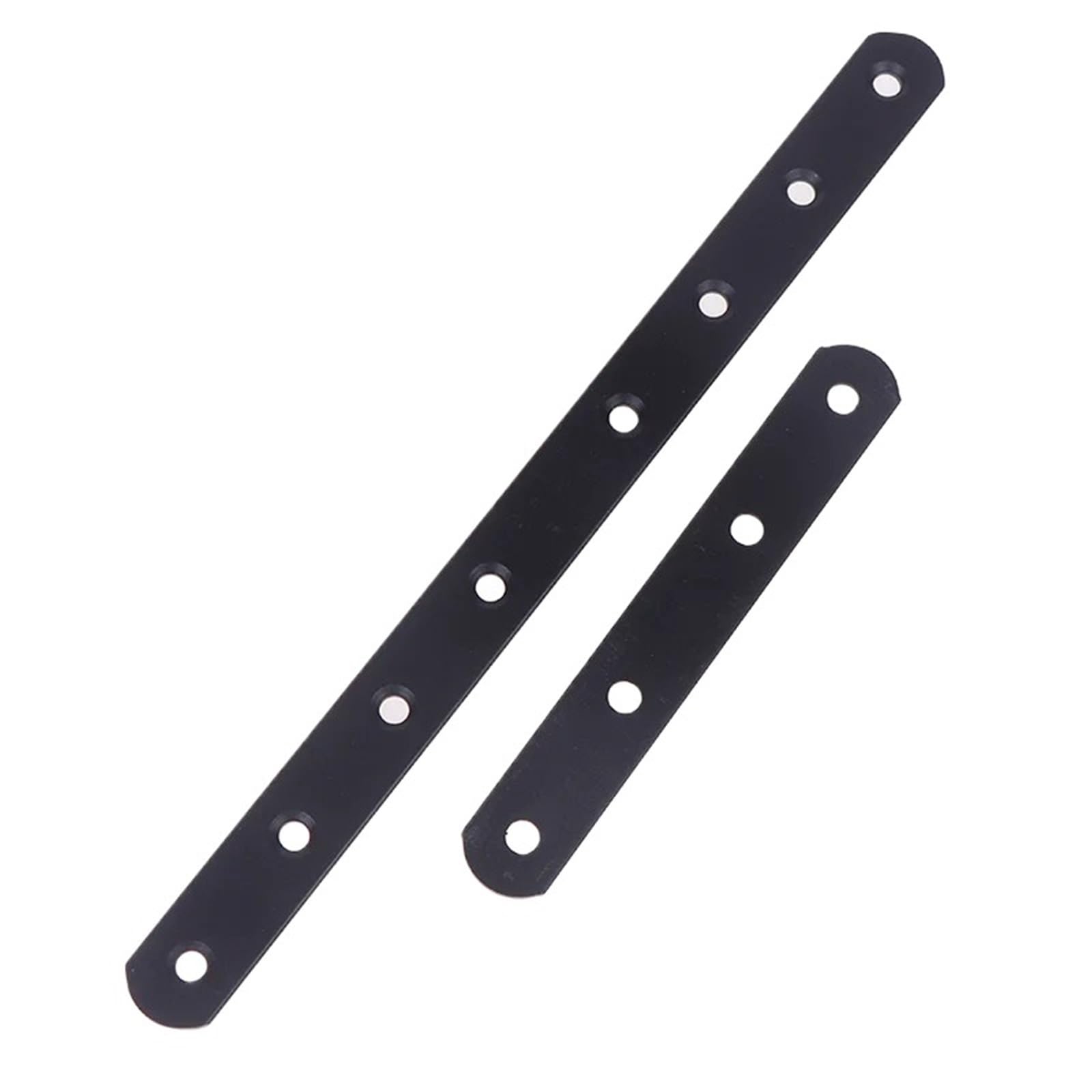 Stainless Steel Flat Bracket 4pcs Stainless Steel Brace Flat Metal Brackets Straight Mending Repair for Furniture Corner for Timber Fixing
