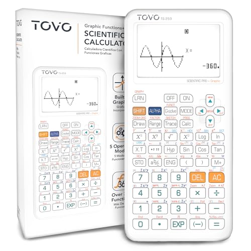TOVO Scientific Calculator with Graphing Functions, Multiple...