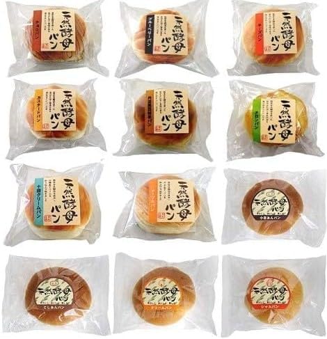 食彩館 天然酵母パン １２種類各１個セット【賞味期限:出荷時残り５０日以上 BESTLIFE】のサムネイル