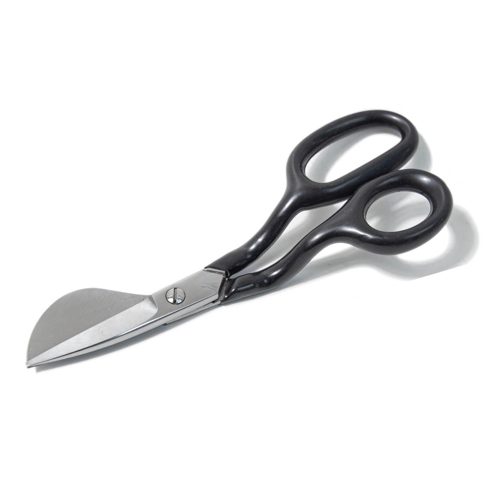 Obotsnoi Duckbill Carpet Pile Scissors 7 Inch for Carpet Trimming, Ergonomic Handle Duckbill Scissors for Pile Trimming
