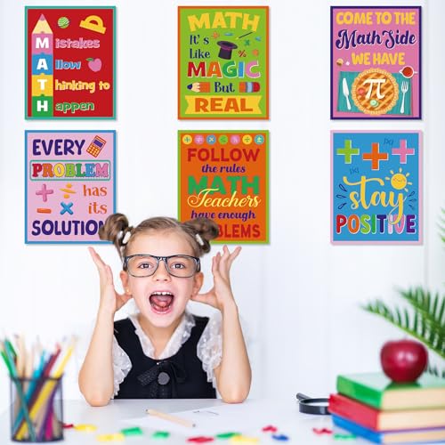 Affiches éducatives de mathématiques avec graphiques clairs pour enseignant - 5