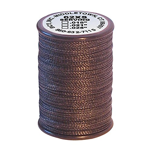 BCY 62XS Braided Center Serving Black .018 100 yds.