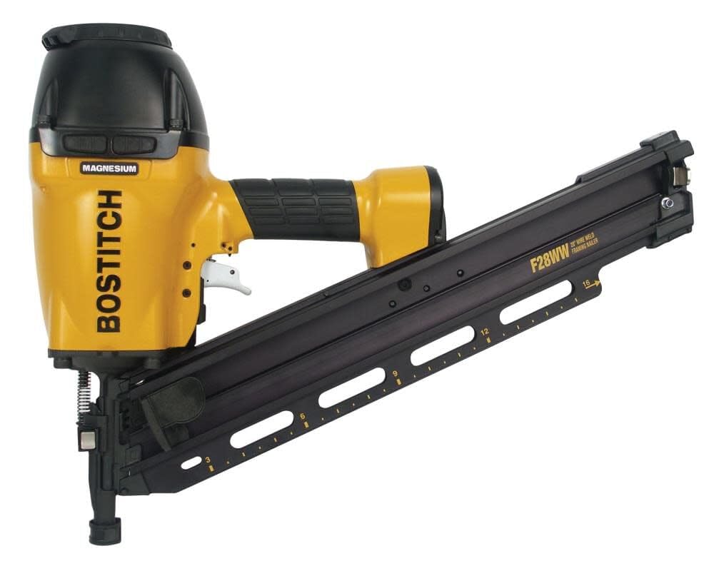 BOSTITCH Framing Nailer, Clipped Head, 2-Inch to 3-1/2-Inch, Pneumatic (F28WW)