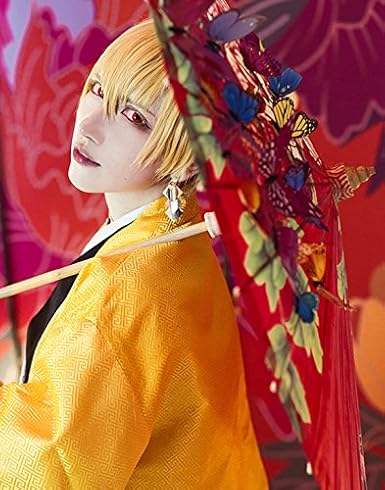 Amazon Hicosplay Fate Grand Order ギルガメッシュ コスプレ衣装 2周年記念英霊正装 Gilgamesh 着物 女性 男性 9セット ウィッグ追加可能 フリー ウィッグだけ コスプレ 仮装 通販