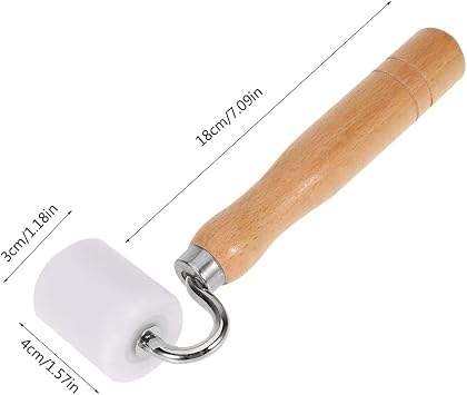 Wallpaper Seam Roller Press Roller Edge Roller Flat Pressure Roller Hand Pressure Roller Seam Roller for Wallpaper Seam Decoration Tool