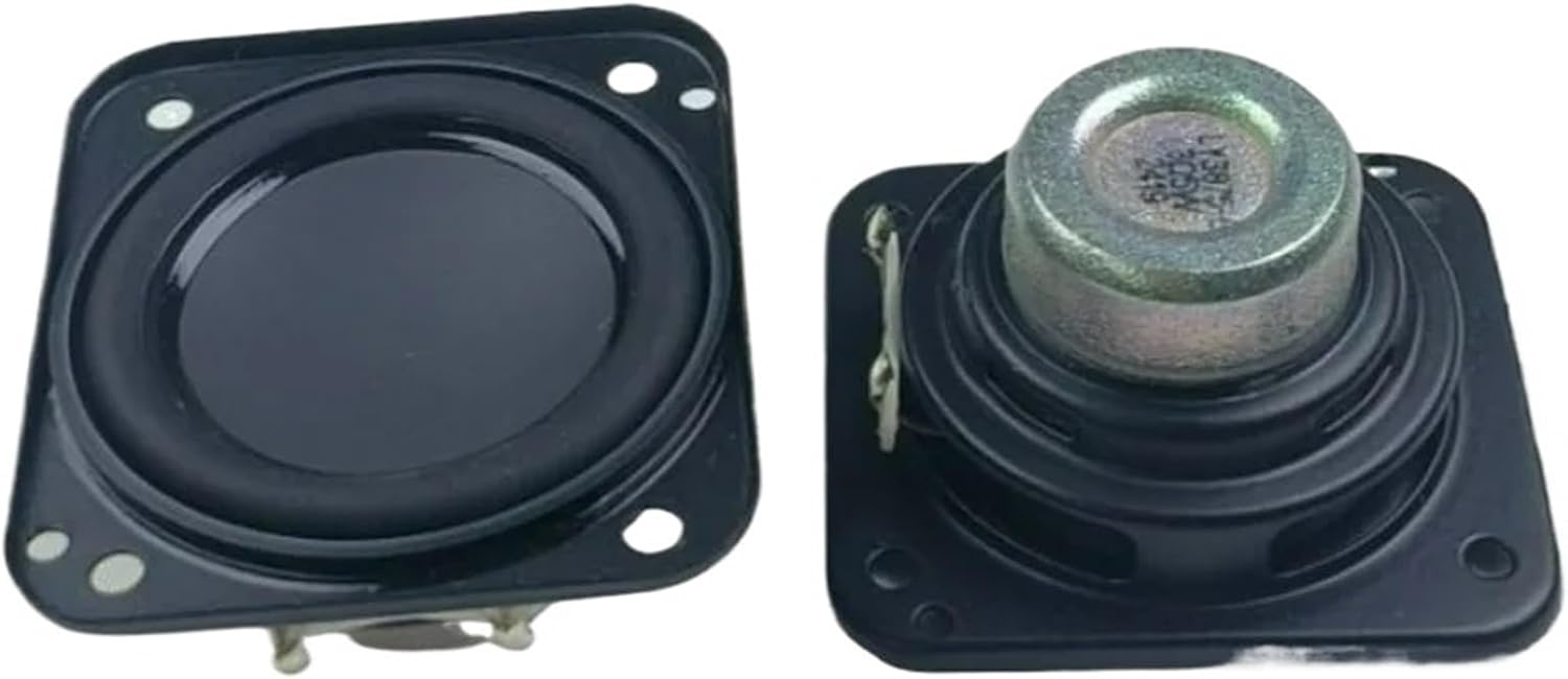 2Pcs 1.75 Inch Full Range Audio Speaker 47x43mm 4 Ohm 10W Waterproof Loudspeaker