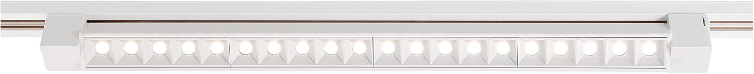 Nuvo Lighting TH502 LED Linear Track Bar, White, 2 Foot