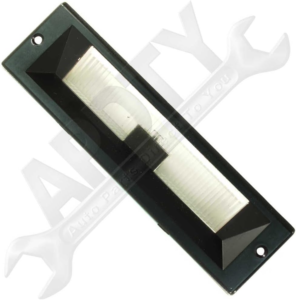 APDTY 56000409 Rear Center License Plate Lamp/Light Cover Trim Fits 1984-1996 Jeep Cherokee