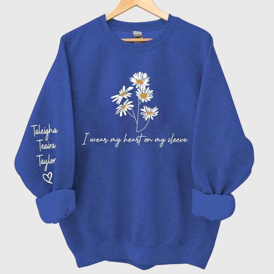 Personalized Mama Shirt - Custom Sweatshirt for Women, My Favorite People Call Me Mama - Image 5