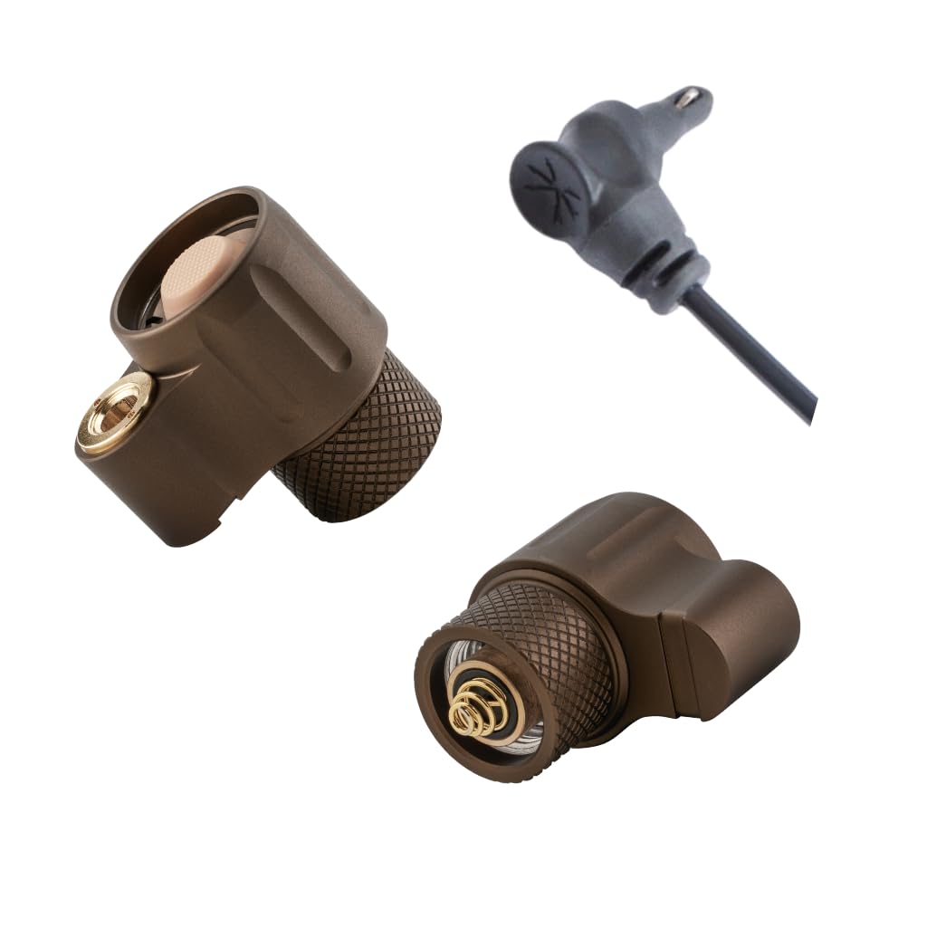 Z-BOLT® FDE Dual Function Tailcap & Unity Tactical AXON SL Switch - Momentary and Continuous Fire [Two Part Bundle!]