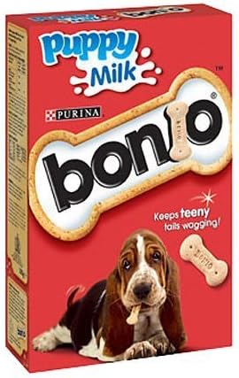 Bonio Puppy Milk Biscuits 350g (Bulk deal of 6) 2100g