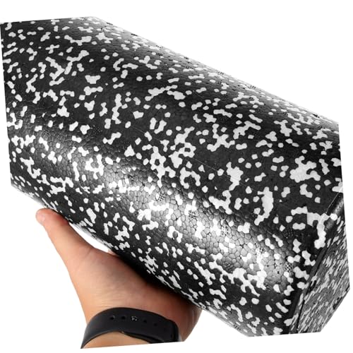 Rodillo de espuma ligero Healifty para ejercicio, cilindro de masaje de alta densidad para relajación muscular, mejora de la circulación y prevención de lesiones, herramienta portátil y compacta para fitness y entrenamiento miniatura 4