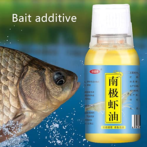 Harrod Shrimp Scent Fish Attractant - Antarctic Shrimp Fish Attractant Oil - 100Ml Antarctic Shrimp Sauce, Squid Flavor Soft Lure Accessory Oil Scents #TOP1