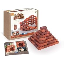Guidecraft Little Bricks - 60 pc. Set Builders Set for Construction and Stacking, Kids Educational Learning Toy