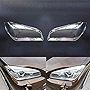 Car Headlight Cover Replacement for BMW X1 E84 2010 2011 2012 2013 2014 2015 Clear Lens Auto Shell Cover (One Pair)