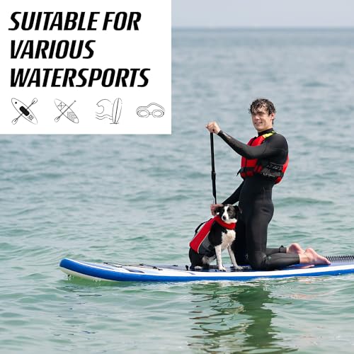 Osprey Dog Life Jacket, Adjustable Buoyancy Aid with Handle, Reflective Strips, Fits Small, Medium & Large Dogs – Swim Safety Vest for Water Activities & Paddleboarding - Image 2