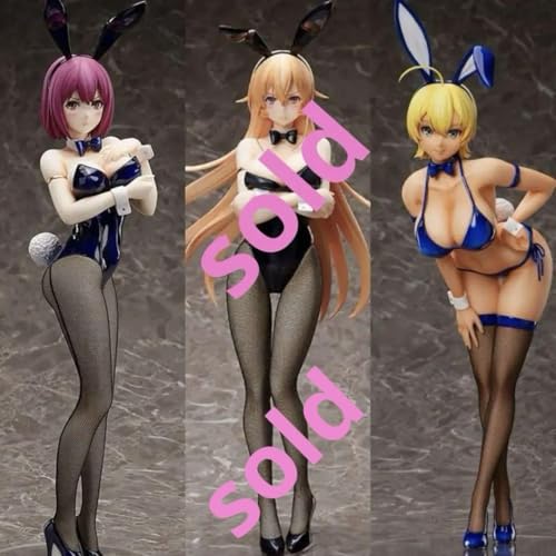 食戟のソーマ 新戸緋沙 水戸郁魅子バニーVer. 1/4完成品2点セットのサムネイル