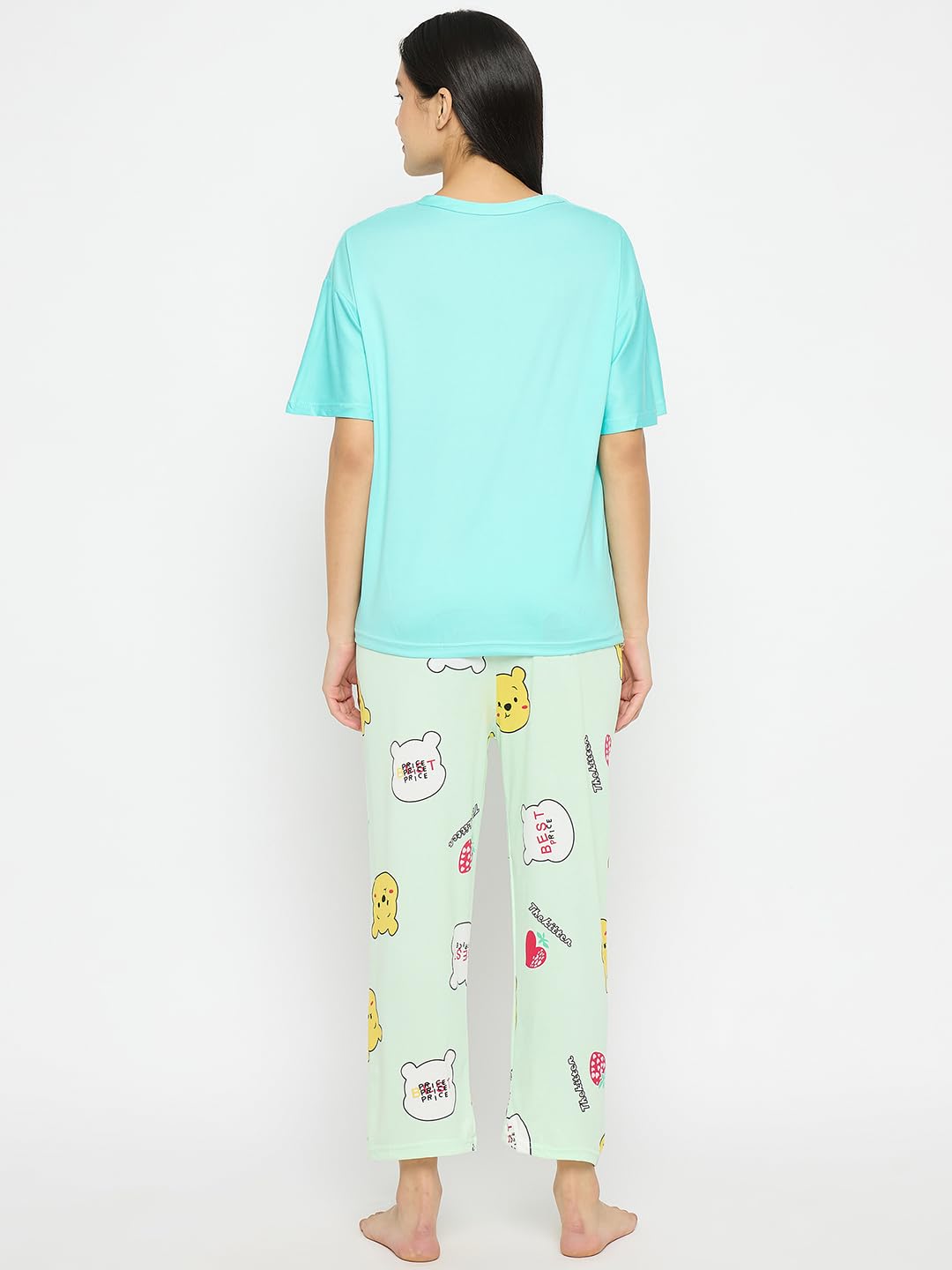 CAMEY Cute Cartoon Print Pajama Pants for Girls & ladies (Multi2)