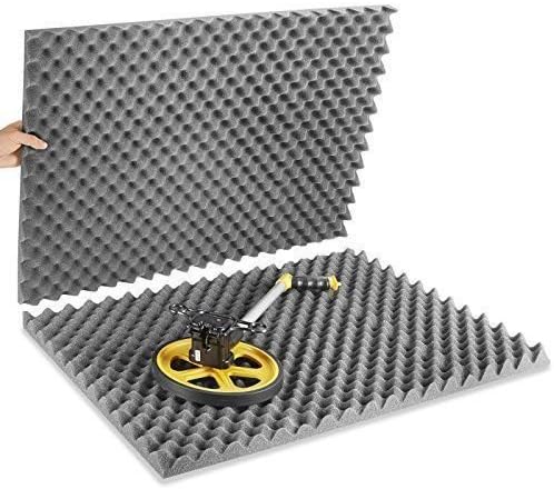 Acoustic Foam provides better soundproofing Prime Condition. use in recording studios, control rooms, Offices home studios, Professional Acoustics Foam Convoluted Foam Sheets 24 X 36 X 4" - 4 Sets