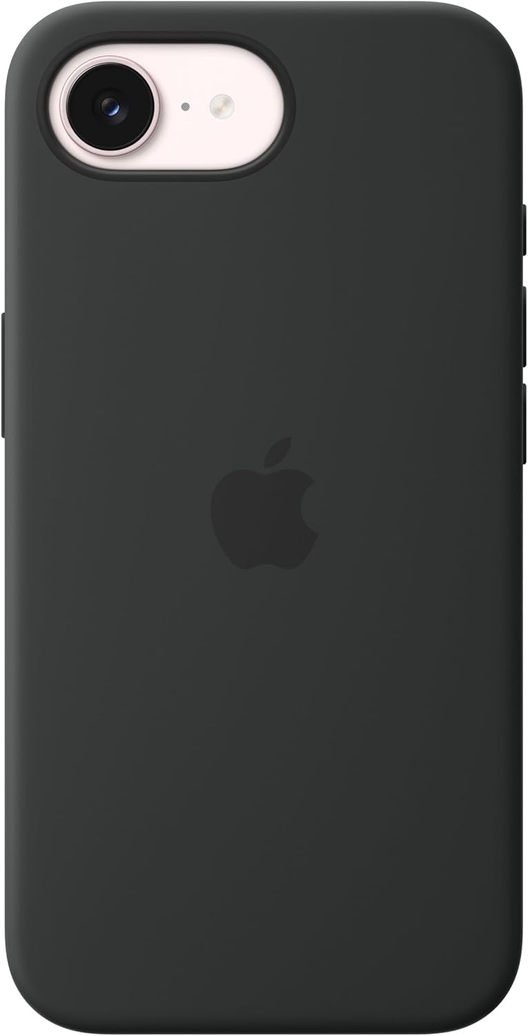 Apple iPhone 17e Silicone Case with MagSafe – Black ​​​​​​​