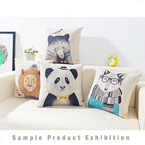 Mugod HESXYZ1187 Decorative Throw Pillow Cover Black Floral Celtic Tree Life White Knot Round Home Decor Pillow Case 18X18 Inch thumb #4