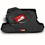 gummilager passat 3c Passgenaues Set (nicht universell) Gummifussmatten & Kofferraumwanne für VW Passat Variant 3C B6 ab 2005-2010