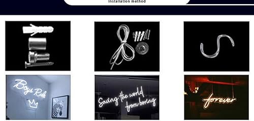 Miniatura 7 de Parkseagul - Letreros de neón personalizados, letreros LED personalizables para decoración del hogar, juegos, tienda, boda, fiesta de cumpleaños