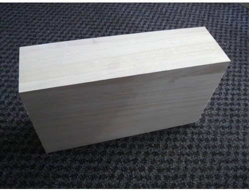 Amazon 桐ブロック 白木 260 150 75 木材 角材 集成材