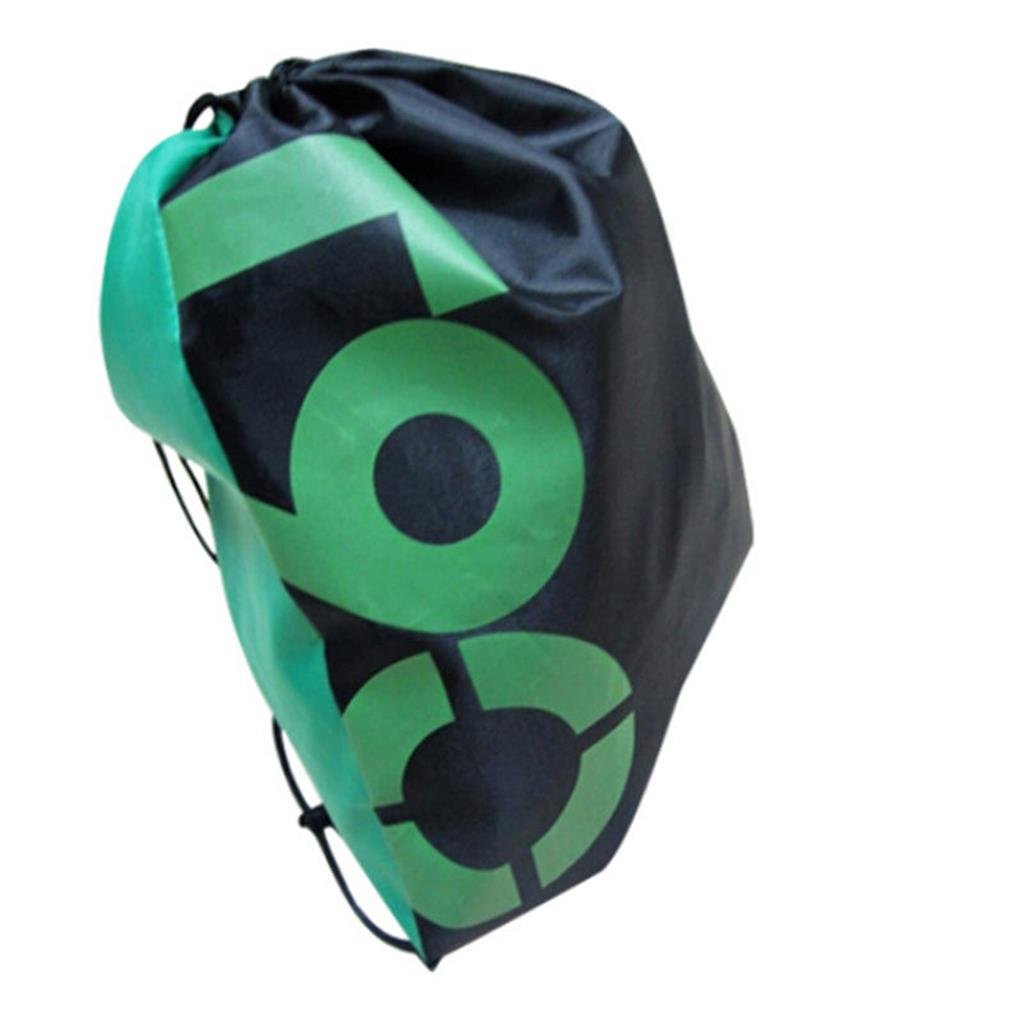 bnf swimming drawstring beach bag sport waterproof backpack duffle | made of durable material. with drawstrings on it, its very convenient to use.