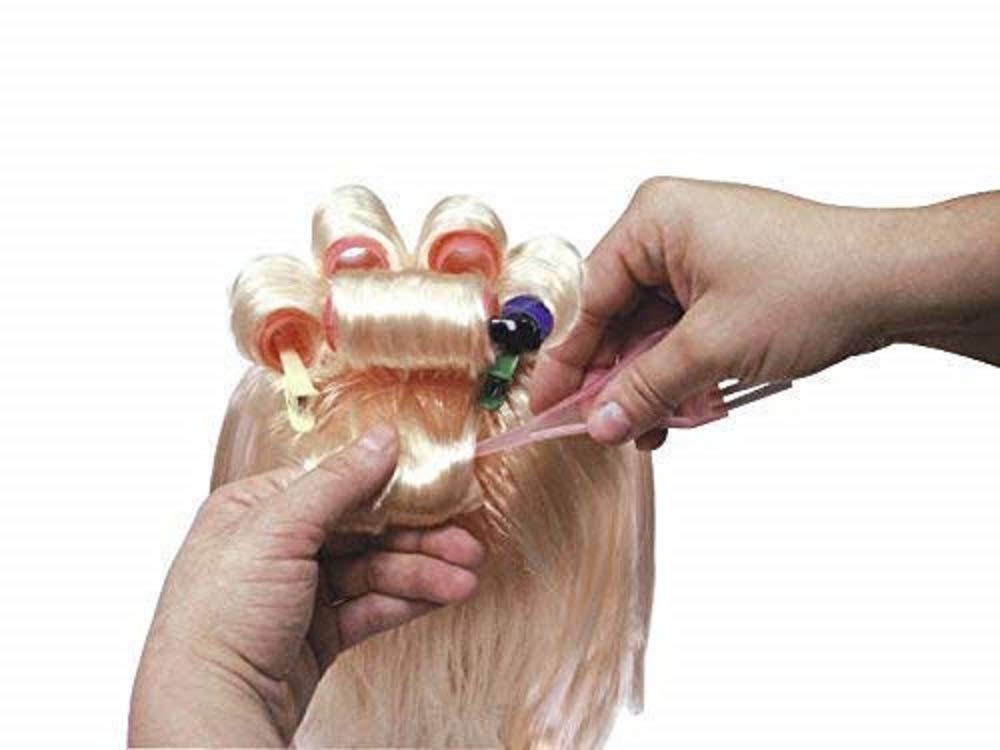Nancy Un día de Secretos de Belleza Rubia, Busto de muñeca con el Pelo Largo para peinar y maquillar, con Accesorios de Belleza como peines, Brochas, Pestañas postizas o Pegatinas, Colores Surtidos
