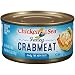 Chicken of the Sea Fancy Crab, 6 ounce Cans (Pack of 12)