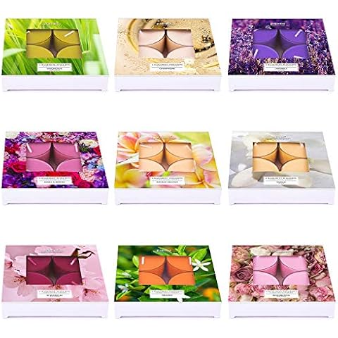 pajoma Maxi Duft Teelichter Duftkerzen 36 Stück Cover