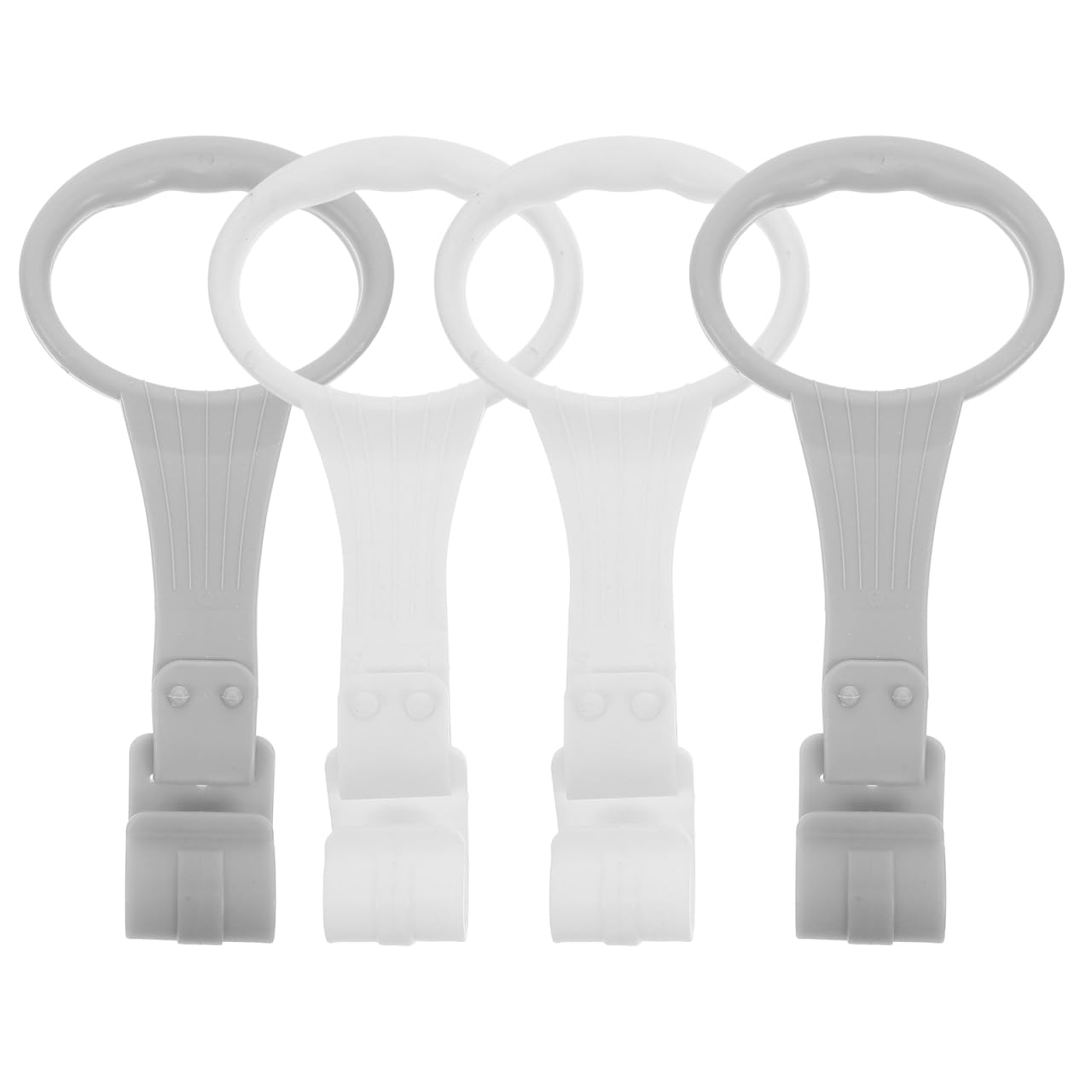 Baby Playpen Pull up Rings：4Pcs Portable Infant Walking Assistant Adjustable Height Baby Standing Safety Ring for Walk Support and Arm Strength Exercise Indoor Outdoor