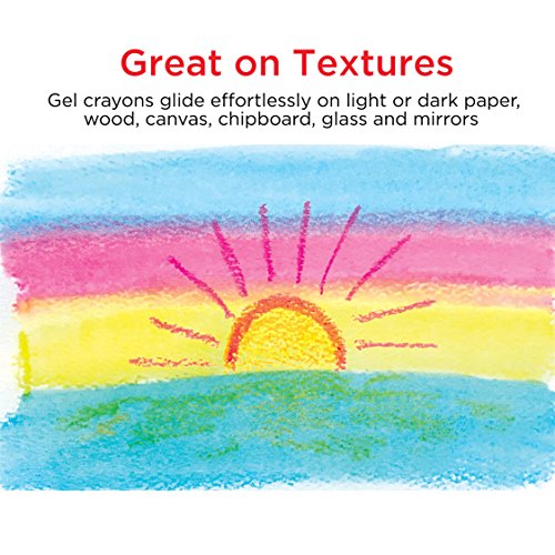 Faber-Castell Neon Gel Crayon Set - 6 Twistable Gel Crayons For Kids #TOP4