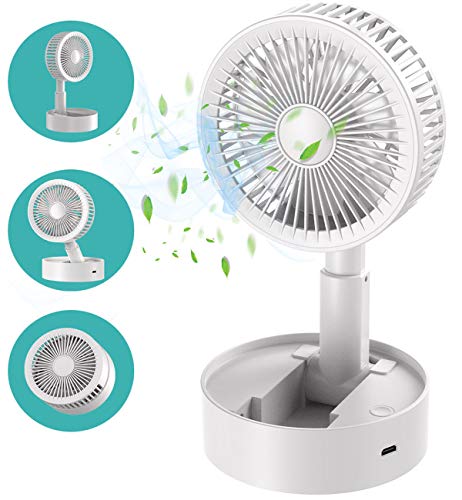 Babacom USB Ventilator, Telgoner Quiet Draagbare Clip Persoonlijke Mini Bureau Ventilator