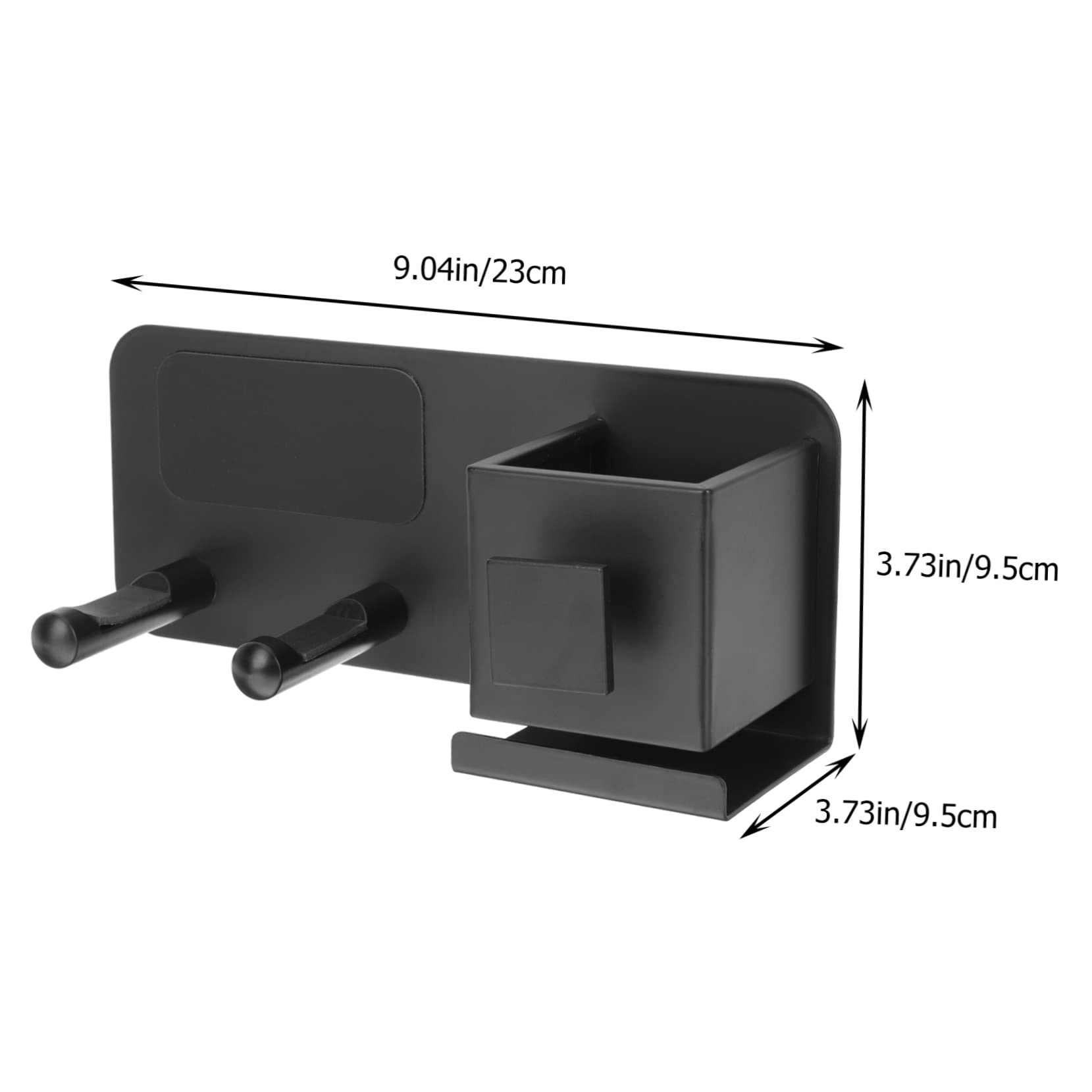 Ipetboom Hair Dryer Holder for Salon Wall-mounted Hair Dryer Rack Home Storage Adhesive Tool Holder