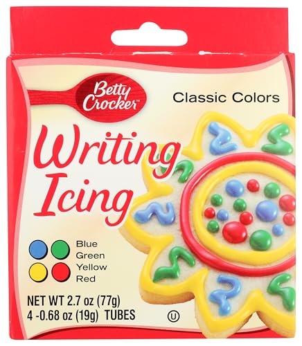 Betty Crocker, Writing Icing Classic Colors, 2.7 Oz