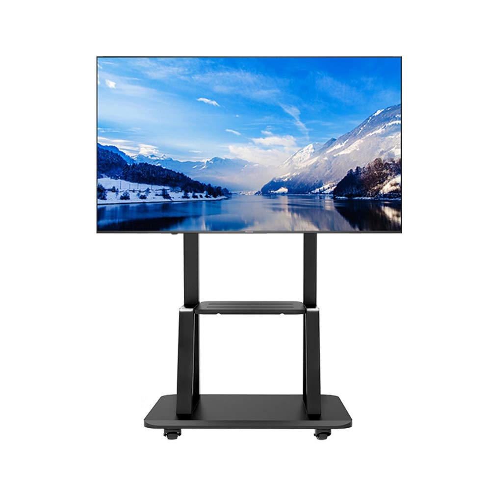 Soporte de TV de sobremesa Universal, para la mayoría de los pedestales de TV de 32" - 75" Base de Vidrio Templado, con Soporte de Montaje MAX 88Lbs MAX Beautiful Scenery