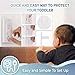 WENPENG Baby Safety Clear Outlet Covers (24 Pack), Durable Plastic Plug Covers for Power Sockets, Child Proof Electrical Protector Safety Caps