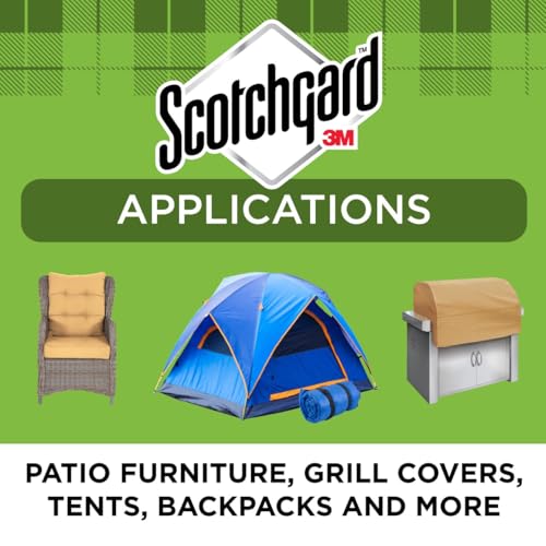 Image of Scotchgard Outdoor Water Shield Fabric Protector Spray, Heavy Duty Water Repellent for Tents, Jackets, Backpacks, Patio Furniture and Outdoor Cushions - 3-Pack (10.5 oz Each)