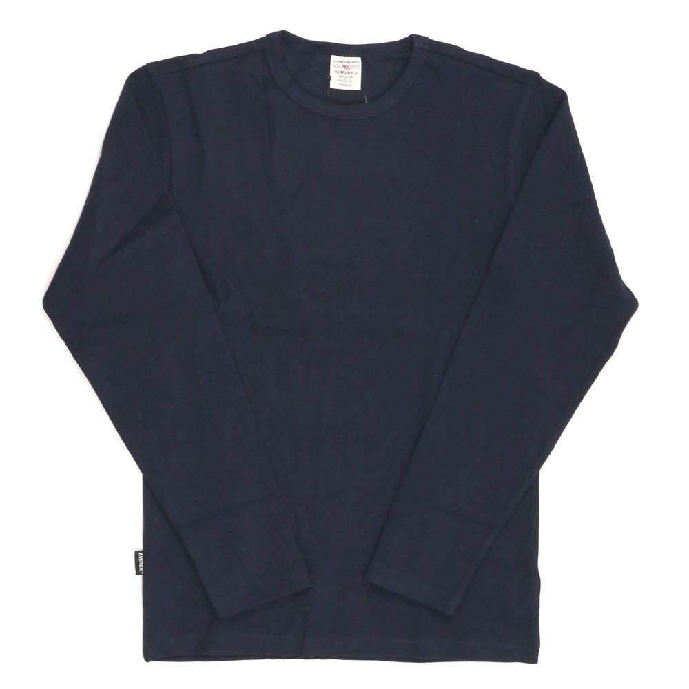 アヴィレックス　XL 新品未使用品　ロング Tシャツ 長袖 クルーネック AVIREX アビレックス Tシャツ クルーネック 長袖 メンズ