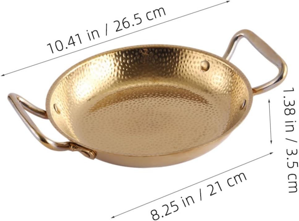 TIDTALEO Multi-use Cooking Pot Double Handle Hotpot for Soup Rice Kitchen Supply Easy to Clean Rapid Heating Induction Compatible