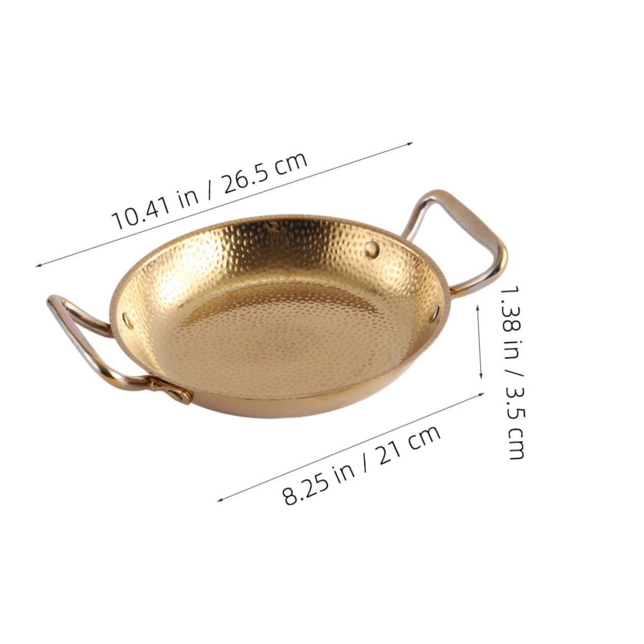 TIDTALEO Multi-use Cooking Pot Double Handle Hotpot for Soup Rice Kitchen Supply Easy to Clean Rapid Heating Induction Compatible