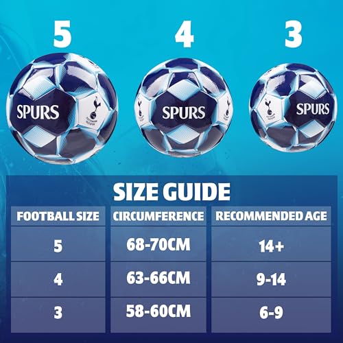 Tottenham Hotspur SS09262 F.C. Soccer Ball For Adults Teenagers Kids Training Soccer Size 3 thumb #5