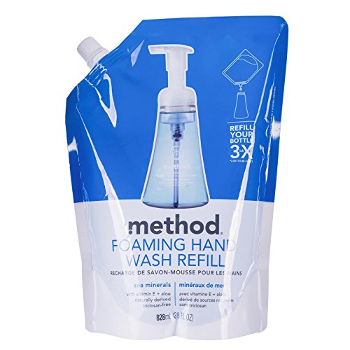 Method Foaming Hand Soap Refill, Sea Minerals, 28 Ounce