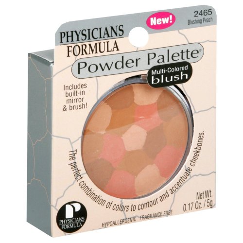 Physicians Formula Powder Palette Blushing Peach Multi Colored Blush -- 2 per case.
